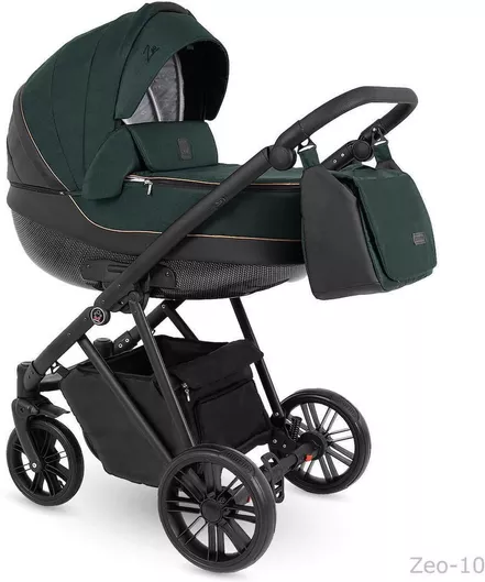 Καρότσι Μωρού Camarelo Zeo Ρυθμιζόμενο 2 σε 1 Πράσινο