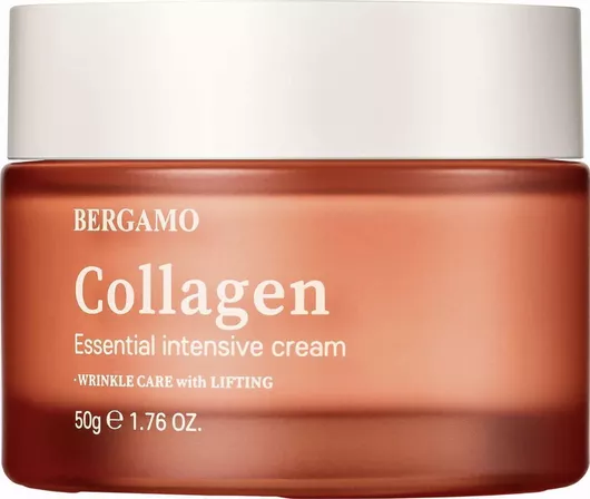 Κρέμα Προσώπου Bergamo Collagen Αντιγηραντική με Κολλαγόνο 50gr