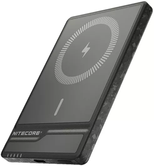 Power Bank NiteCore 5000mAh με Θύρα USB-C Μαύρο