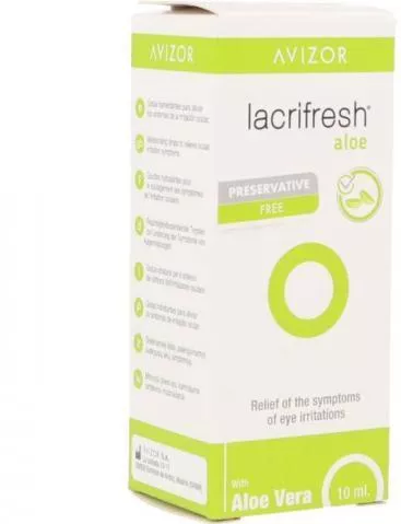 Οφθαλμική Σταγόνα Avizor Lacrifresh Aloe 10ml