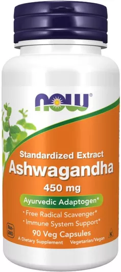 Now Foods Standardized Extract Ashwagandha 90 φυτικές κάψουλες
