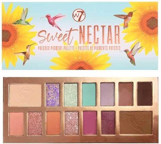 Παλέτα Σκιών Ματιών W7 Cosmetics Sweet Nectar σε Στερεή Μορφή Πολύχρωμο 14gr