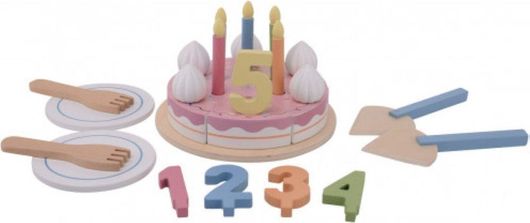 Joueco Τούρτα Γενεθλίων από Ξύλο