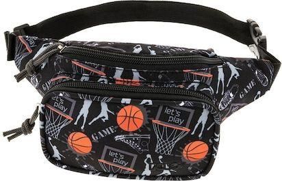 Παιδική Τσάντα Μέσης Polo Υφασμάτινη Μαύρο