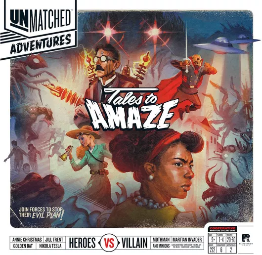 Επιτραπέζιο Παιχνίδι Iello Unmatched Adventures Tales To Amaze για 1-4 Παίκτες 9+ Ετών