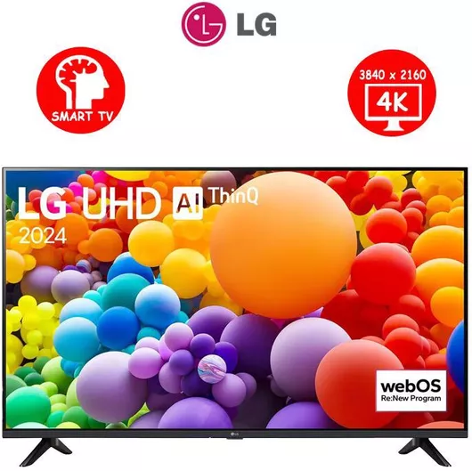 LG Smart Τηλεόραση 43" 4K UHD LED AI UT73 HDR 202443UT73006LA
