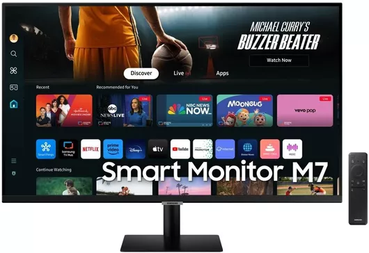 Samsung M70D VA HDR Smart Monitor 32" 4K 3840x2160 με Χρόνο Απόκρισης 4ms GTG