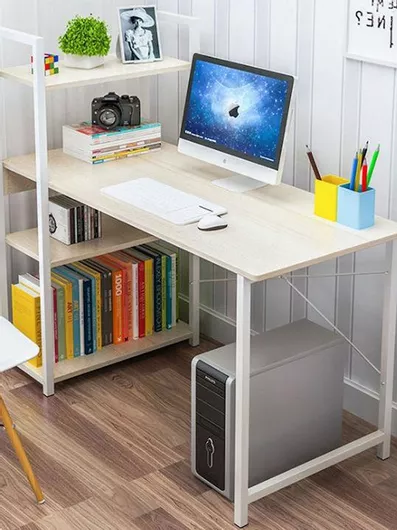 Γραφείο Woodwell Sonoma Ξύλινο 90x40x110cm Λευκό