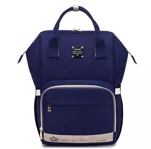 Τσάντα Πλάτης Lequeen Αλλαξιέρα Μωρού Μπλε 