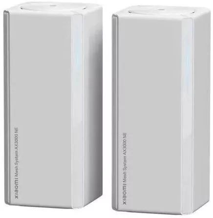 Access Point Xiaomi Mesh System AX3000 Wi‑Fi 6 Dual Band 2.4 & 5GHz σε Διπλό Kit Λευκό