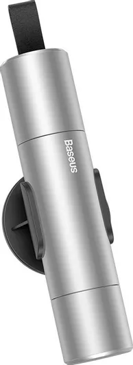 Baseus Sharp Tool Σφυρί Εκτάκτου Ανάγκης Αυτοκινήτου Ασημί