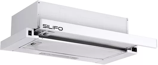 Silifo Συρόμενος Απορροφητήρας 60cm Λευκός
