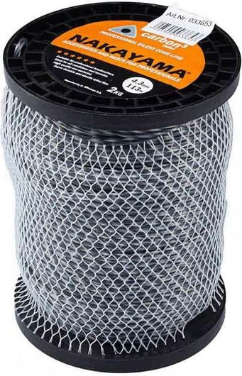 Μεσινέζα Nakayama Carbon3 Twist NC1005 Τρίγωνη Στριφτή 80m 4mm