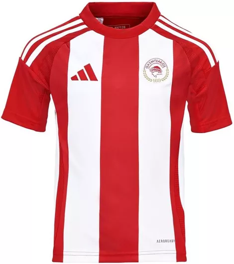 140 Παιδική Φανέλα Ποδοσφαίρου Adidas Ολυμπιακός Εντός Έδρας 24-25