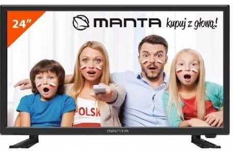 Τηλεόραση Manta LHN124E 24" HD Ready LED 2024