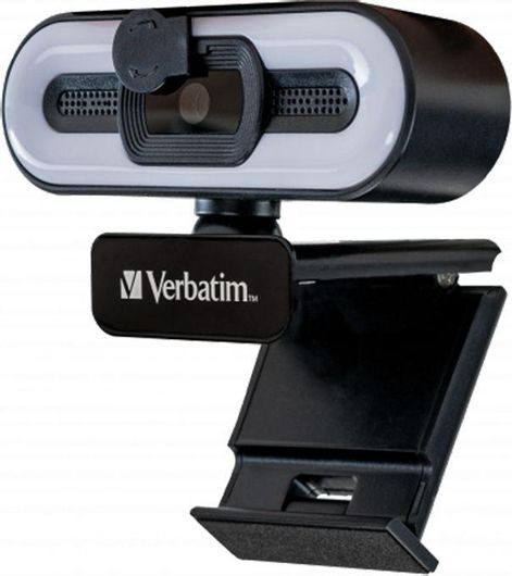 Web Camera Verbatim AWC-02 2K με Autofocus Μαύρο