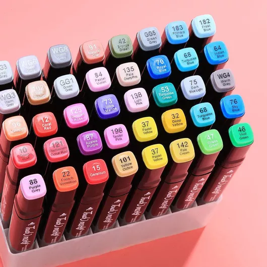 Μαρκαδόροι Ανεξίτηλοι 168τμχ