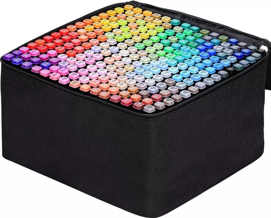 Μαρκαδόροι Ανεξίτηλοι 168τμχ