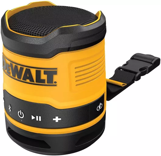 Ηχείο Bluetooth Dewalt DCR009 Αδιάβροχο 5W έως 16 Ώρες Λειτουργίας Κίτρινο