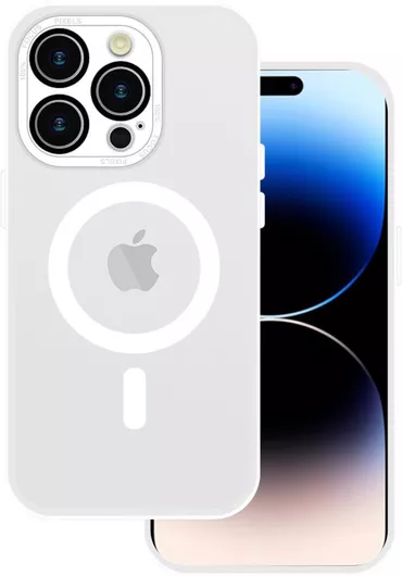 Tel Protect Back Cover Πλαστικό Λευκό iPhone 15 Pro Max