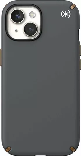 Speck Presidio2 Pro Back Cover Πλαστικό Γκρι iPhone 15