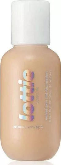 Lottie London Velvet Skin Tint Liquid Make Up Fair Peach 50ml