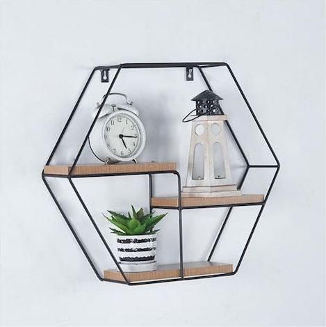 Ράφι Next 18851 Επιτοίχιο Μαύρο 49x11x42cm