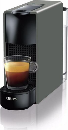Καφετιέρα Krups Essenza Mini για Κάψουλες Nespresso Πίεσης 19bar Γκρι