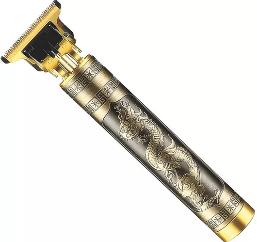 Leewello LW-148 Επαναφορτιζόμενη Κουρευτική Μηχανή Gold Dragon