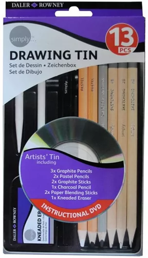 Σετ Ζωγραφικής Daler Rowney SIMPLY PENCIL 13τμχ
