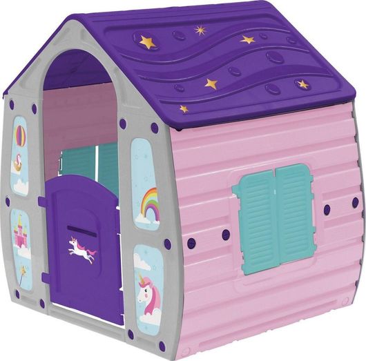 Παιδικό Σπιτάκι Κήπου Starplay Unicorn Magical 102x90x109cm Πολύχρωμο