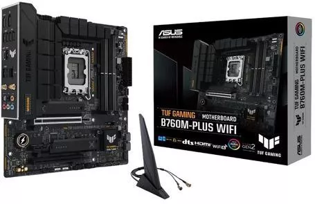 Asus TUF B760M-PLUS GAMING WIFI II Motherboard Micro ATX με Intel 1700 Socket