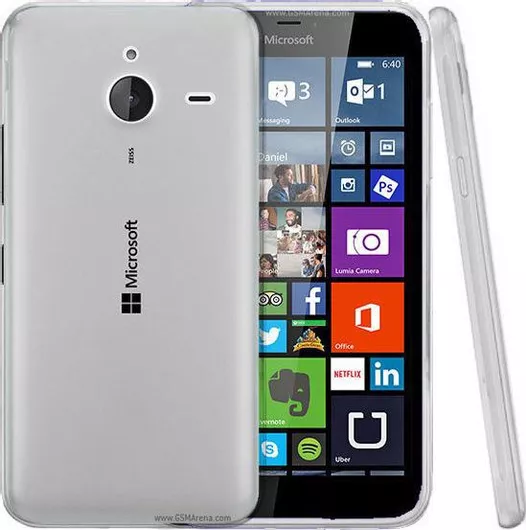 Back Cover Σιλικόνης 0.3mm Διάφανο Lumia 640 XL
