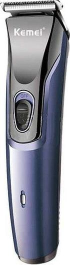 Κουρευτική Μηχανή Kemei KM-058 Επαναφορτιζόμενη Μπλε