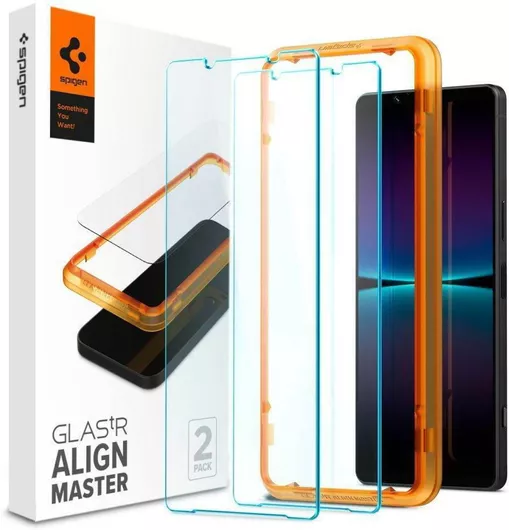 Tempered Glass Spigen AlignMaster GLAS.tR 2τμχ (Sony Xperia 1 Iv)