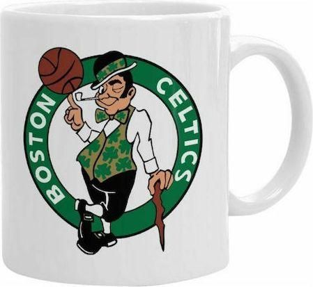 Κούπα Boston Celtics Κεραμική 330ml Λευκό