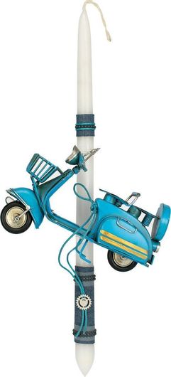 Πασχαλινή Λαμπάδα Χειροποίητη Βέσπα