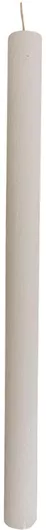 Πασχαλινή Λαμπάδα Uniker 439088 Χειροποίητη Αρωματική Ξυστή Κυλινδρική 2x29cm Λευκό