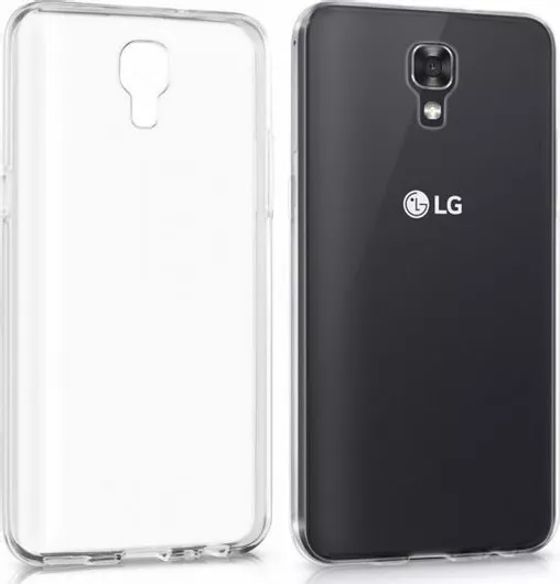 LG Slim Back Cover Σιλικόνης 0.3mm Ανθεκτική Διάφανο LG X Screen