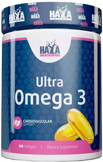 Haya Labs Omega 3 Ιχθυέλαιο 1000mg 180 μαλακές κάψουλες