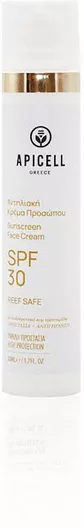 Apicell Αντηλιακή Κρέμα Προσώπου SPF30 50ml