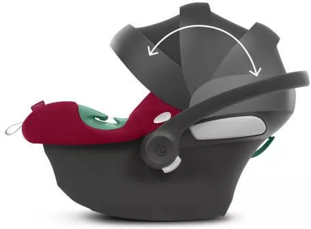 Καθισματάκι Αυτοκινήτου Aton Cybex B2 i-Size 0-13kg (45-87cm) με Βάση Isofix Base One Volcano Black