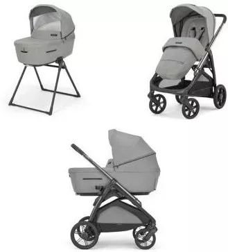 Καρότσι Μωρού Inglesina Aptica Duo Ρυθμιζόμενο 2 σε 1 Satin Grey