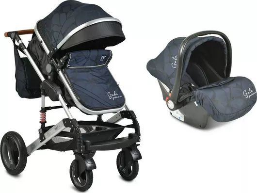 Καρότσι Μωρού Cangaroo Gala Premium Ρυθμιζόμενο 3 σε 1 Μπλε