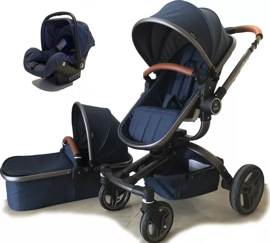 Πολυκαρότσι Miko T360 Dark Blue