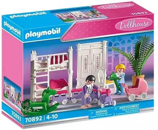 Playmobil Dollhouse Παιδικό Δωμάτιο για 4-10 ετών