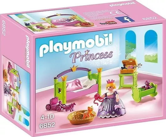 Playmobil Princess Πριγκιπικό Παιδικό Υπνοδωμάτιο για 4-10 ετών