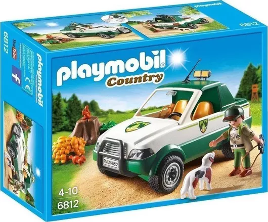 Playmobil Country Δασοφύλακας Με Φορτηγάκι για 4-10 ετών