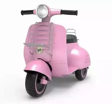 Παιδική Μηχανή Βέσπα Ηλεκτροκίνητη 6 Volt Ροζ