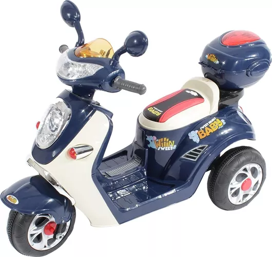 Παιδική Μηχανή Τύπου Vespa Ηλεκτροκίνητη 6 Volt Μπλε